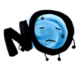 An Ice Cube in the Fridge sticker #1955932