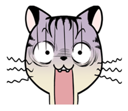 The mom cat. sticker #1956768