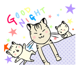The mom cat. sticker #1956786