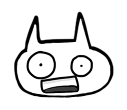 indulgence cat sticker #1957161