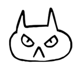 indulgence cat sticker #1957162