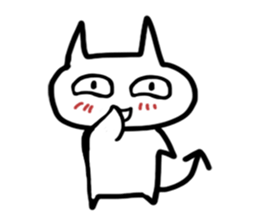 indulgence cat sticker #1957173