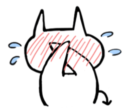 indulgence cat sticker #1957174