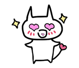 indulgence cat sticker #1957175