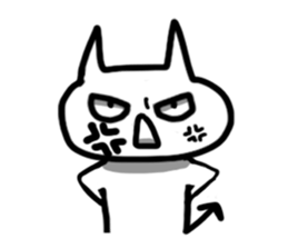 indulgence cat sticker #1957181