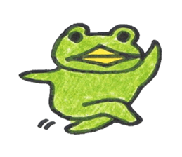 frog place KEROMICHI-AN A lock, a dance sticker #1957213