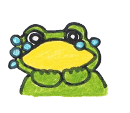 frog place KEROMICHI-AN A lock, a dance sticker #1957218