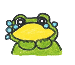 frog place KEROMICHI-AN A lock, a dance sticker #1957218