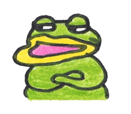 frog place KEROMICHI-AN A lock, a dance sticker #1957224