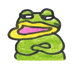 frog place KEROMICHI-AN A lock, a dance sticker #1957224