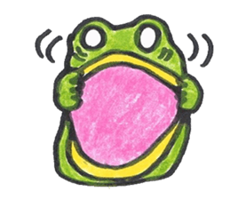 frog place KEROMICHI-AN A lock, a dance sticker #1957225