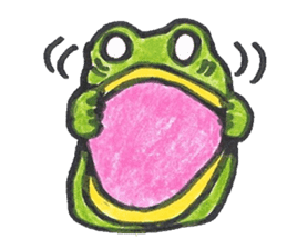 frog place KEROMICHI-AN A lock, a dance sticker #1957225