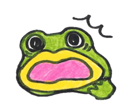 frog place KEROMICHI-AN A lock, a dance sticker #1957226