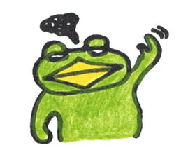 frog place KEROMICHI-AN A lock, a dance sticker #1957230