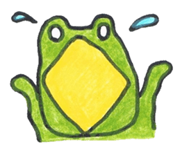 frog place KEROMICHI-AN A lock, a dance sticker #1957231