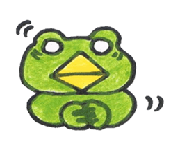 frog place KEROMICHI-AN A lock, a dance sticker #1957234