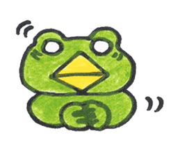 frog place KEROMICHI-AN A lock, a dance sticker #1957234