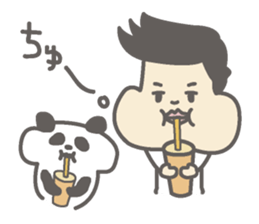 Me and the manager and sometimes a panda sticker #1957255