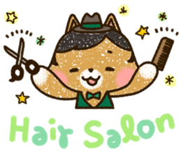 Good friend black cat Ohagi & Oshiruko sticker #1957553