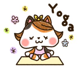 Good friend black cat Ohagi & Oshiruko sticker #1957555