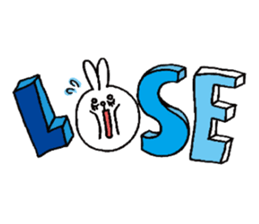 darts-bunny sticker #1957805