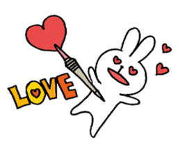 darts-bunny sticker #1957808