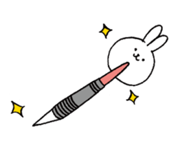 darts-bunny sticker #1957812