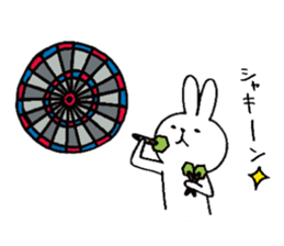 darts-bunny sticker #1957817