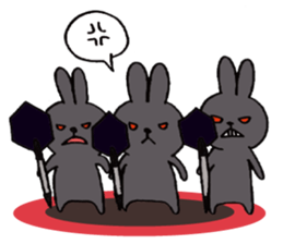 darts-bunny sticker #1957830