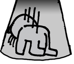 Dogs of various facial expressions sticker #1958031