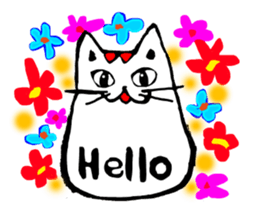 POWA and pleasant cats sticker #1958077