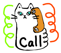 POWA and pleasant cats sticker #1958083