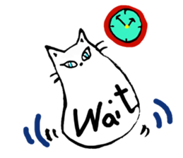 POWA and pleasant cats sticker #1958086
