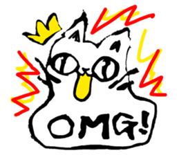 POWA and pleasant cats sticker #1958087