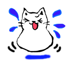 POWA and pleasant cats sticker #1958088
