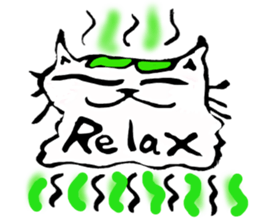 POWA and pleasant cats sticker #1958089