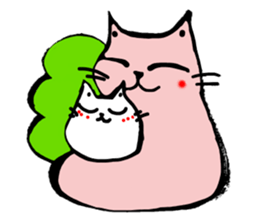 POWA and pleasant cats sticker #1958103