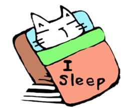 POWA and pleasant cats sticker #1958105