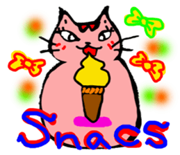 POWA and pleasant cats sticker #1958106