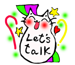 POWA and pleasant cats sticker #1958108