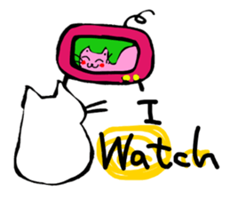 POWA and pleasant cats sticker #1958110