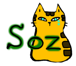 POWA and pleasant cats sticker #1958112