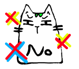 POWA and pleasant cats sticker #1958116