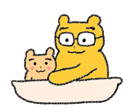 Guuman Kawaii Cute Bear sticker #1958359