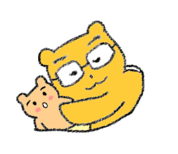 Guuman Kawaii Cute Bear sticker #1958361