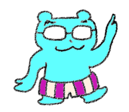 Guuman Kawaii Cute Bear sticker #1958365