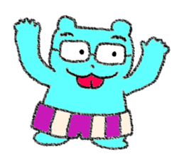 Guuman Kawaii Cute Bear sticker #1958368