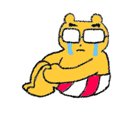 Guuman Kawaii Cute Bear sticker #1958370