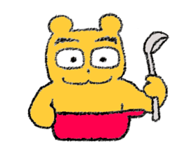 Guuman Kawaii Cute Bear sticker #1958371