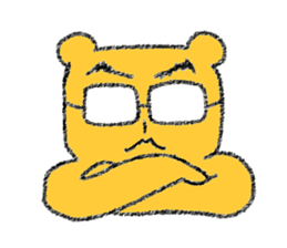 Guuman Kawaii Cute Bear sticker #1958386